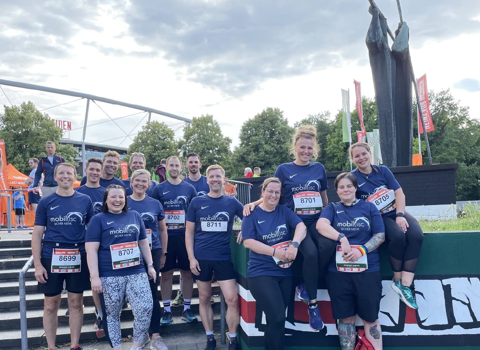 Mobil ISC GmbH beim B2Run Hannover 2023 - Mobil ISC GmbH